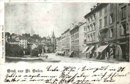 St. Gallen Marktplatz - Saint-Gall