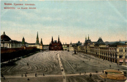 Moscou - La Place Rouge - Russie