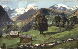 11751143 Braunwald GL Blick Auf Biferten Toedi Und Clariden Braunwald - Otros & Sin Clasificación