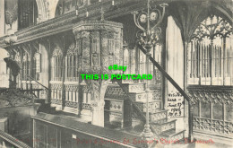 R601479 Pulpit And Screen. St. Saviours Church. Dartmouth. Cecily Series - Wereld