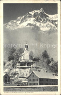 11751074 Glarus GL Burgkapelle Im Winter Glarus - Sonstige & Ohne Zuordnung