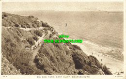 R601193 Zig Zag Path. East Cliff. Bournemouth. Tuck. 1948 - Wereld