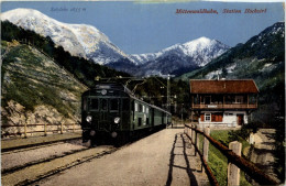 Mittenwaldbahn - Station Hochzirl - Garmisch-Partenkirchen