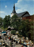 Lüdenscheid - Erlöserkirche Und Markt - Lüdenscheid