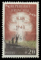 FRANKREICH 1960 Nr 1315 Zentrisch Gestempelt X62573A - Gebraucht