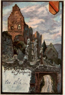 In Den Ruinen Der Hochburg - Künstlerkarte C. Biese - Emmendingen