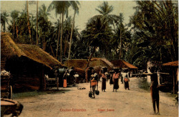 Ceylon-Colombo - Street Scene - Sri Lanka (Ceylon)