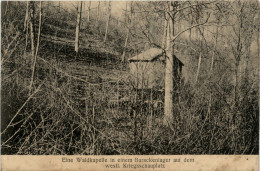 Eine Waldkappelle In Einem Barackenlager - Feldpost - Oorlog 1914-18
