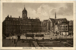 Amsterdam - Dam Met Kon. Paleis - Amsterdam