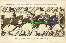 R600869 Bayeux. Queen Mathilda Tapestry. 161. Battle Begins. ND. Levy Et Neurdei - Welt