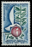 FRANKREICH 1961 Nr 1346 Gestempelt X625996 - Oblitérés