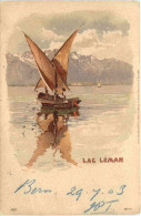Lac Leman - Litho - Sonstige & Ohne Zuordnung