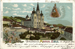 Gruss Aus Maria Zell - Litho - Mariazell