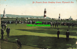 R603011 Plymouth Hoe. Sir Francis Drake Bowling Green. Valentines Series. 1912 - Welt