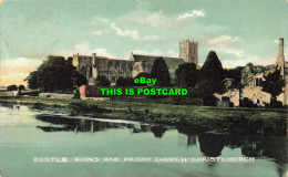 R601226 Castle Ruins And Priory Church. Christchurch. 1908 - Monde