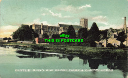 R601226 Castle Ruins And Priory Church. Christchurch. 1908 - Welt