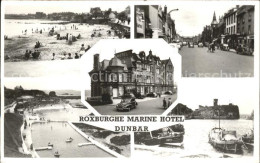 11750805 Dunbar Roxburghe Marine Hotel Beach Street Scene  - Other & Unclassified