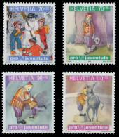 SCHWEIZ PRO JUVENTUTE Nr 1701-1704 Postfrisch X64BDE2 - Neufs