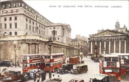 11750742 London Bank Of England And Royal Exchange Traffic Doppeldeckerbus - Altri & Non Classificati