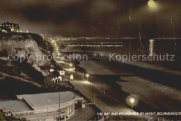 11750730 Bournemouth UK Bay And Promenade By Night Moonlight  - Sonstige & Ohne Zuordnung