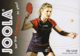 Germany / Allemagne 2009, Elke Schall - Tennis Tavolo