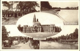 11750671 Cardiff Wales Grosedd Gardens Cathay Park Lake Roath Park Promenade Cit - Andere & Zonder Classificatie