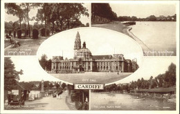 11750671 Cardiff Wales Grosedd Gardens Cathay Park Lake Roath Park Promenade Cit - Altri & Non Classificati