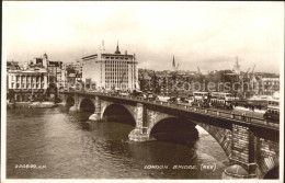 11750622 London London Bridge Thames Valentine's Post Card - Otros & Sin Clasificación