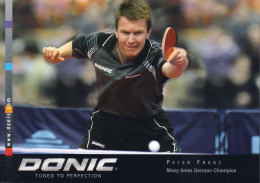 Germany / Allemagne, Peter Franz - Tennis Tavolo