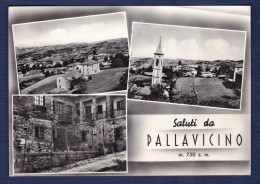 Pallavicino, Saluti Da. Cartolina Formato Standard, Verso Diviso, Vera Fotografia. Ed. MarconI, - Otros & Sin Clasificación