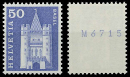 SCHWEIZ ROLLENMARKEN Nr 704xR L-P Postfrisch X67950A - Coil Stamps