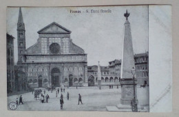 Carte Postale - S. Maria Novella, Florence, Italie. - Kerken En Kloosters