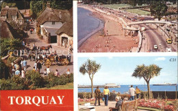 11750551 Torquay Torbay Pferdekutsche Strand Park Promenade  - Sonstige & Ohne Zuordnung