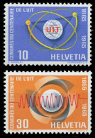 SCHWEIZ 1965 Nr 823-824 Postfrisch S2D449E - Ungebraucht