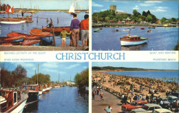 11750498 Christchurch Dorset Boating Quay Mudeford Beach River Avon Moorings Chr - Other & Unclassified