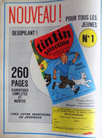 Publicité De Presse ; Parution Tintin Sélection N°1 - Werbung