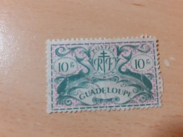 TIMBRE   GUADELOUPE       N  194    COTE  0,75   EUROS  OBLITERE - Usados