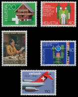 SCHWEIZ 1981 Nr 1191-1195 Postfrisch S2DA1F2 - Unused Stamps
