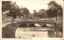 11750425 Bourton-on-the-Water River Windrush Bridge Cotswold - Other & Unclassified