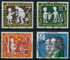 BRD BUND 1959 Nr 322-325 Zentrisch Gestempelt X69BAEE - Used Stamps
