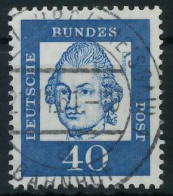 BRD BUND DS BED. DEUTSCHE Nr 355x Zentrisch Gestempelt X69BB56 - Used Stamps