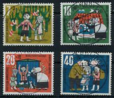 BRD BUND 1961 Nr 369-372 Zentrisch Gestempelt X69BB7A - Gebraucht