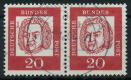 BRD BUND DS BED. DEUTSCHE Nr 352y Zentrisch Gestempelt WAAGR X6A330A - Used Stamps