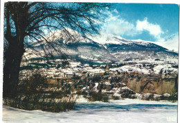 Embrun Vue Générale Sous La Neige - Embrun