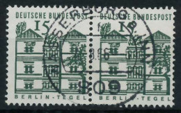 BRD BUND DS BAUWERKE 1 Nr 455 Zentrisch Gestempelt WAAGR PAA X6A33F2 - Used Stamps