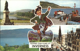 11750369 Inverness Highland Flora MacDonald Statue Black Isle Urquhart Castle Lo - Autres & Non Classés