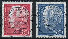 BRD BUND 1967 Nr 542-543 Zentrisch Gestempelt X6A34A6 - Used Stamps
