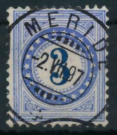 SCHWEIZ PORTOMARKEN 1878 Nr 3IIKa Zentrisch Gestempelt X6B61DE - Strafportzegels