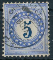 SCHWEIZ PORTOMARKEN 1878 Nr 4I Ka Gestempelt X6B61EA - Postage Due