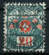 SCHWEIZ PORTOMARKEN 1910-1924 Nr 34 Zentrisch Gestempelt X6B6232 - Strafportzegels